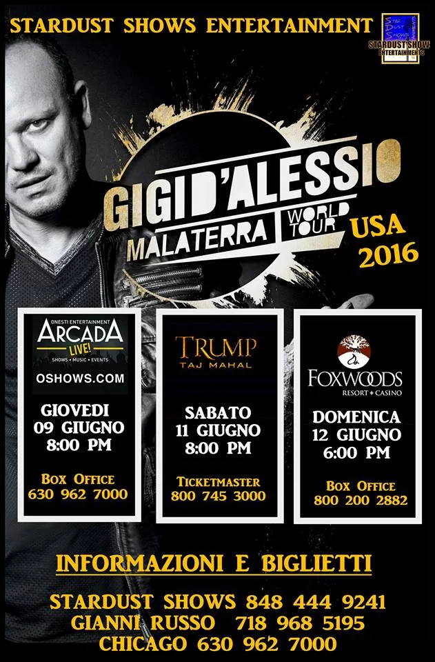 Malaterra World Tour USA 2016