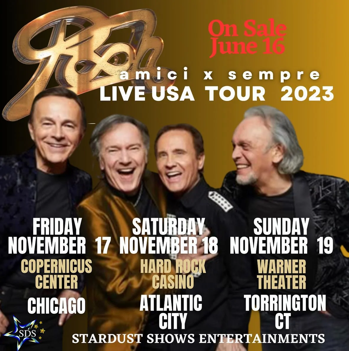 Amici x Sempre - Live USA Tour 2023